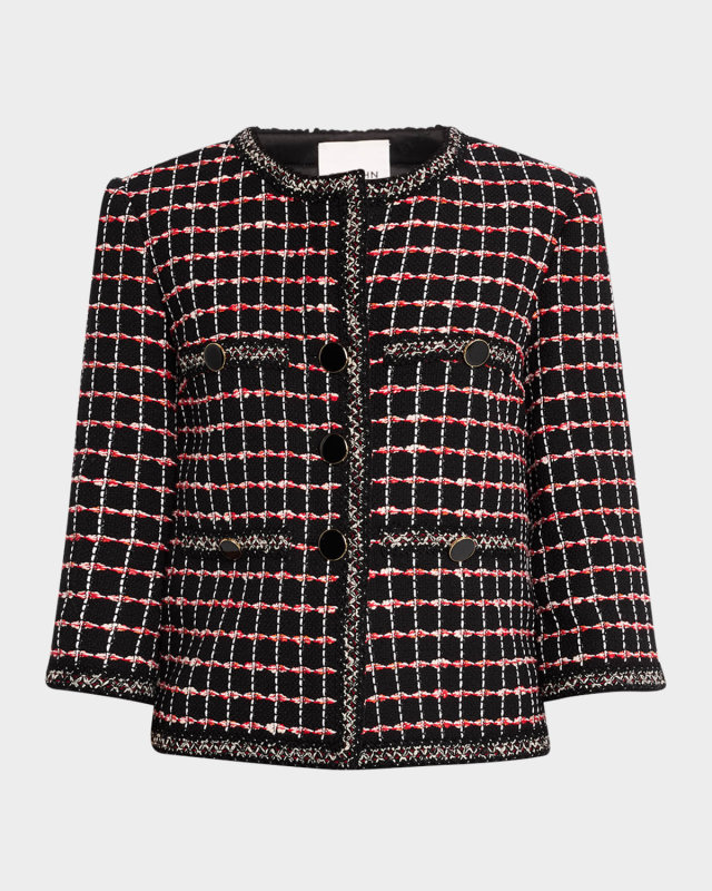 Window Pane Tweed Jacket
